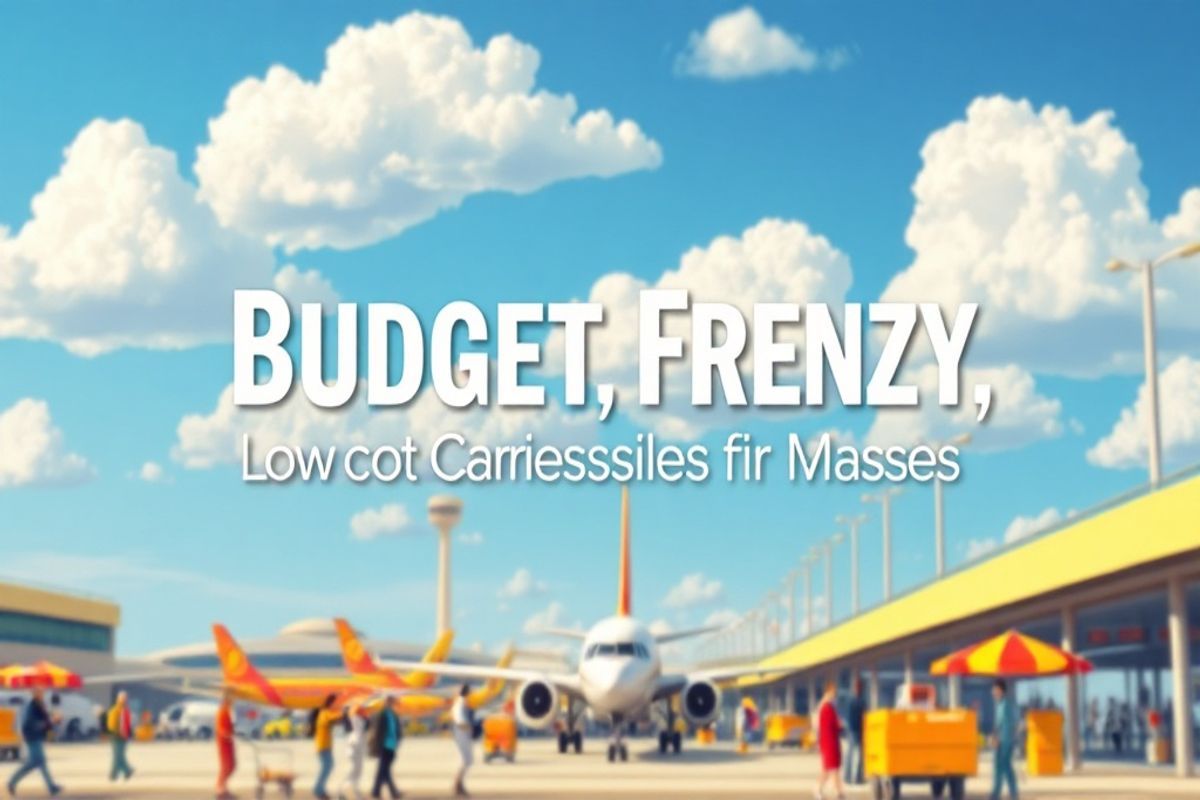 The Unbundling of Air Travel: How Low-Cost Carriers Changed the Game