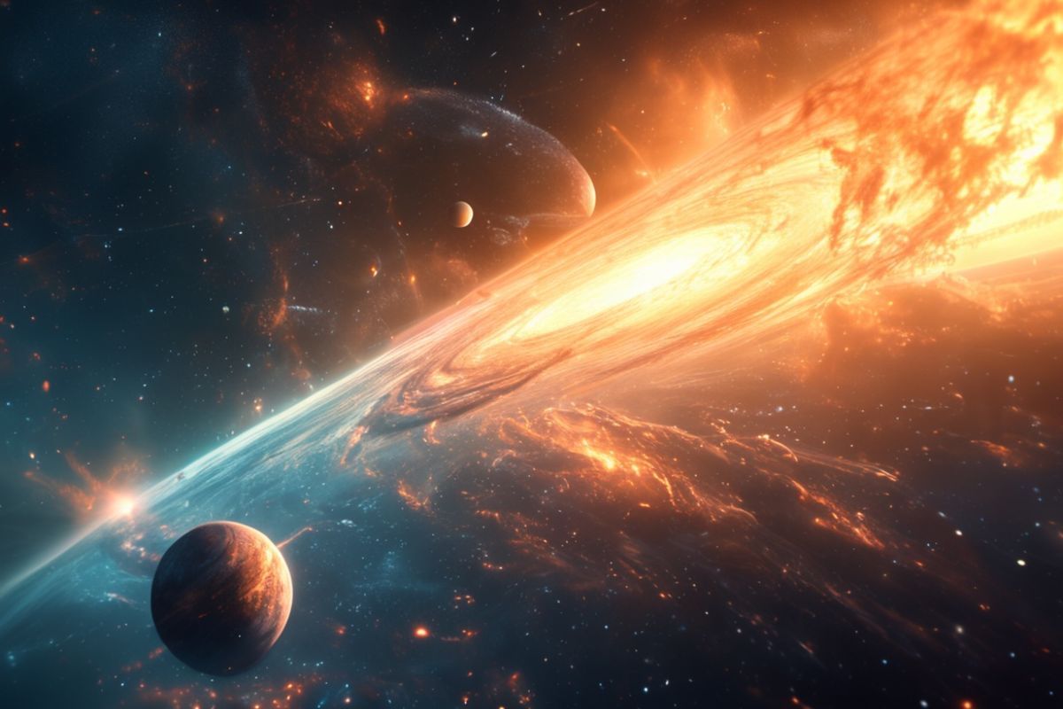 Webb Telescope Detects Potential Biosignature Markers on Exoplanet